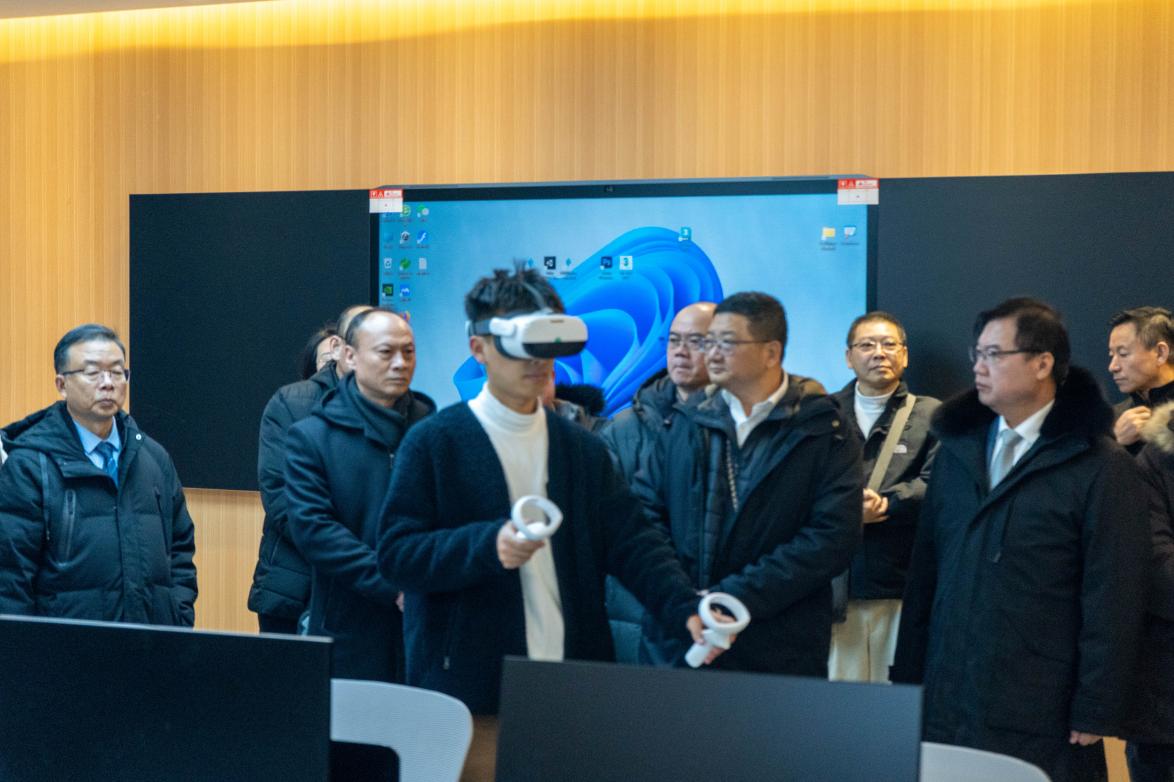 高朋遠方來，共話教育長—— 臺灣科技經(jīng)濟教育考察團來校參訪交流